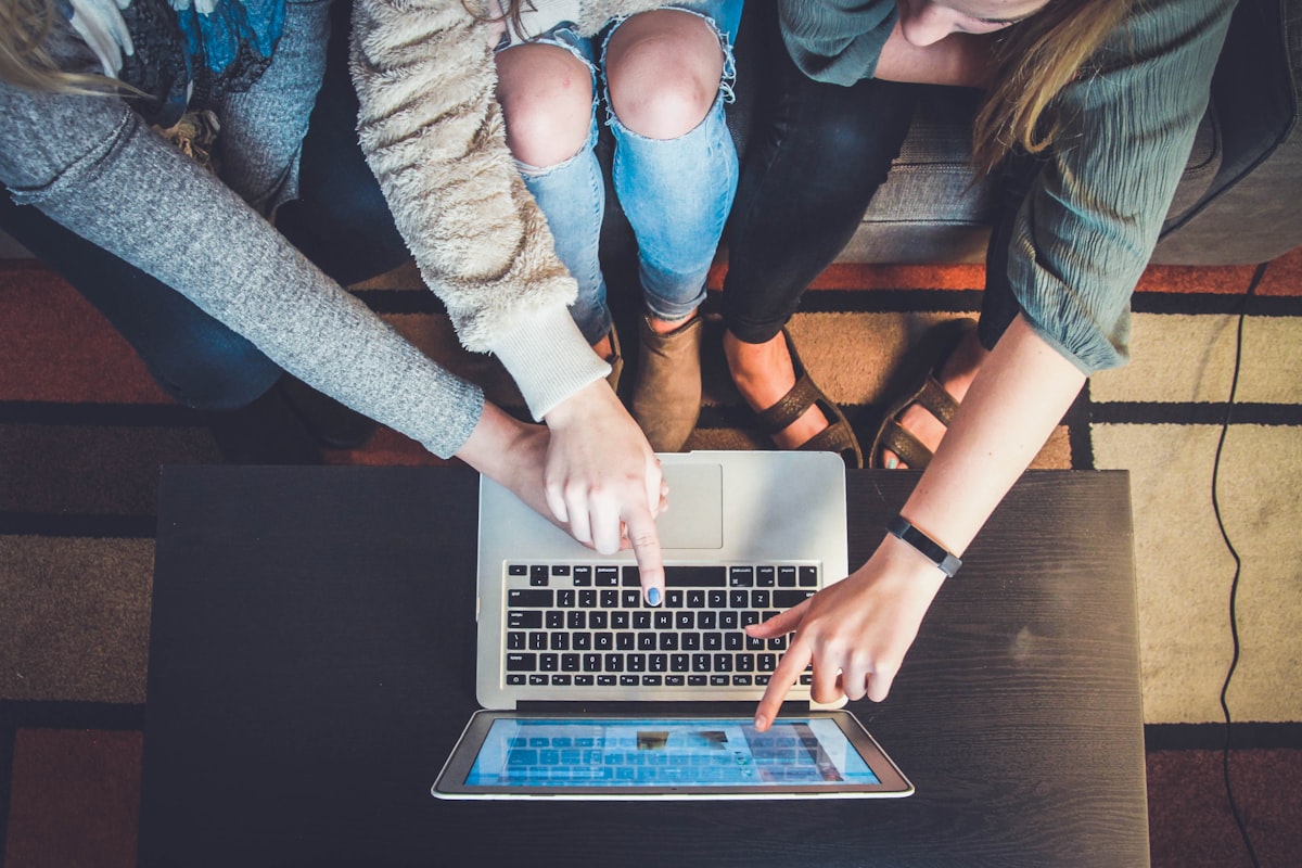 Student learning online on laptop — How booking works at The Global Conservatory