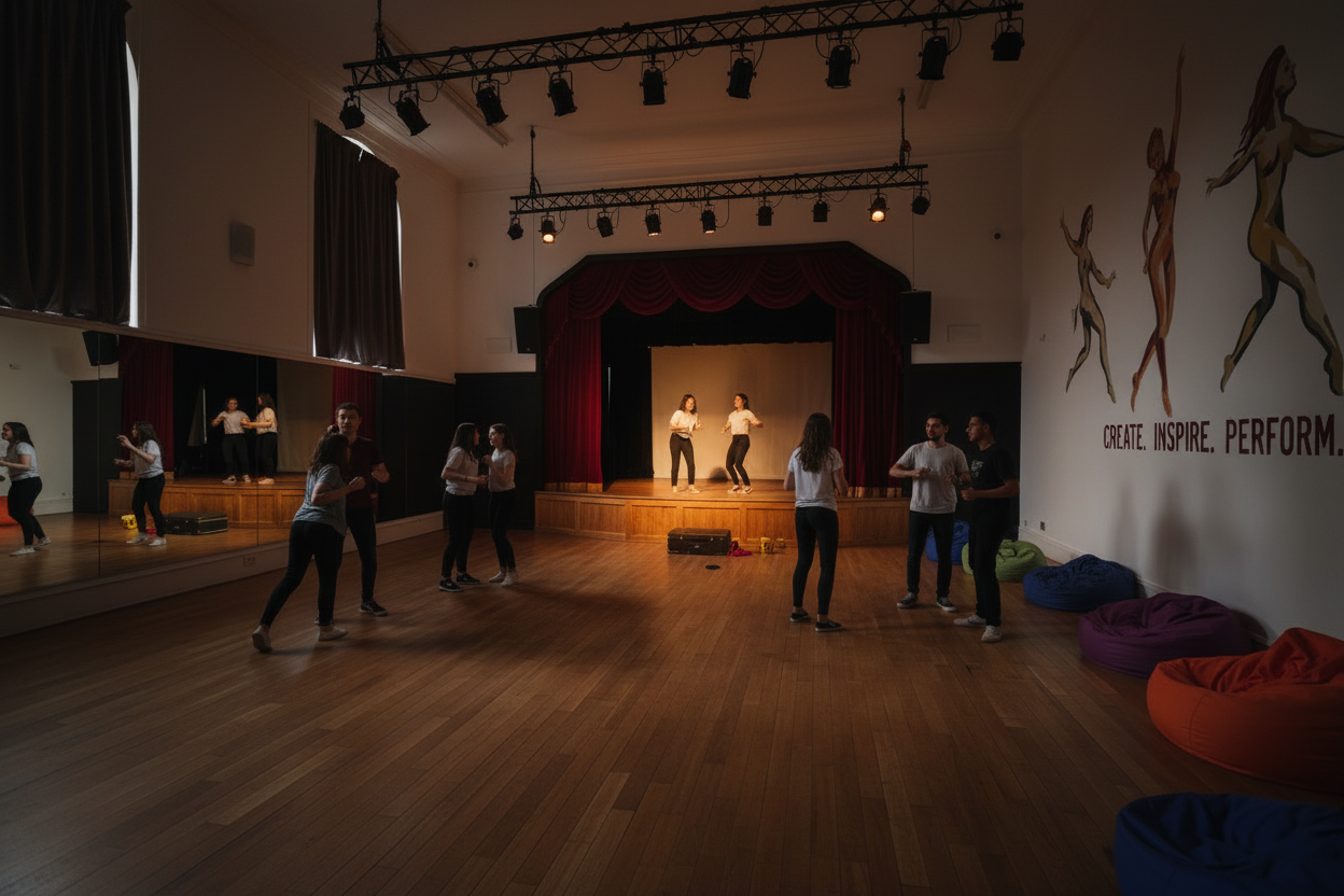 Drama class and studio