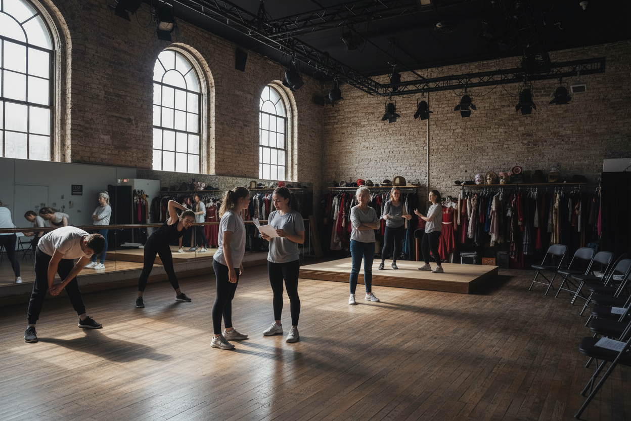 Dramatic training studio